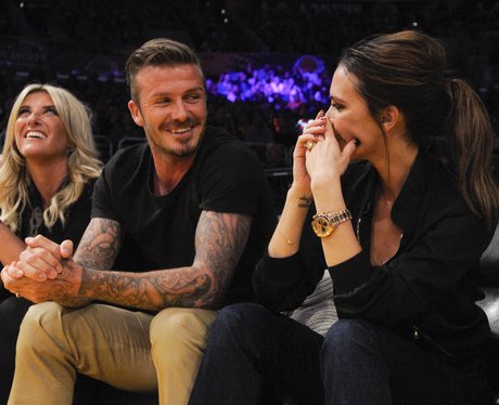 David Beckham and Victoria Beckham 