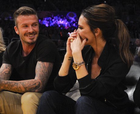 David Baeckham and Victoria Beckham