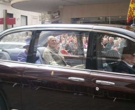 HRH Queen visits Exeter