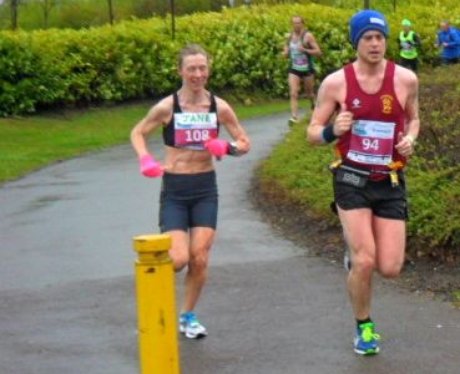 MK Marathon Out on the Course
