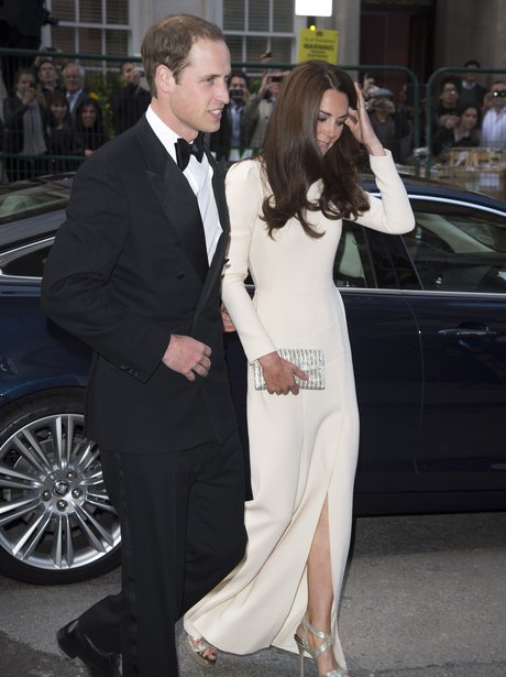 Duke and Duchess of Cambridge at Claridge's