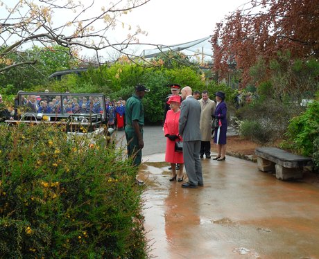 The Queen and Prince Philip visit Chester Zoo
