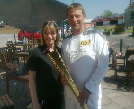 Olympic torch in Wiltshire - your photos