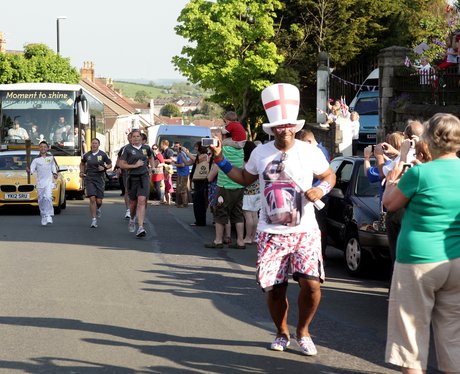 Hanham welcomes the Olympic Flame