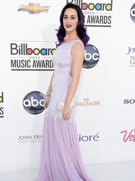 Katy Perry arrives for the 2012 Billboard Music Aw