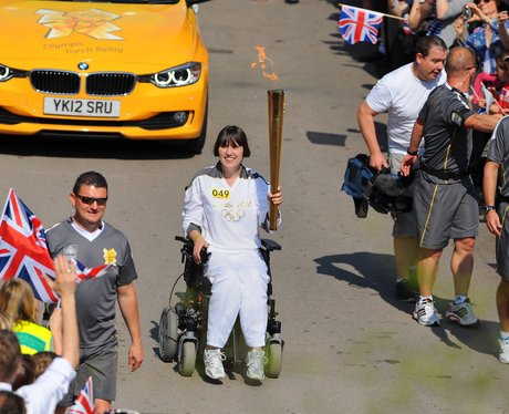 Olympic Flame in Chippenham - 5