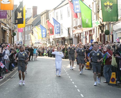 Olympic Flame in Ilminster