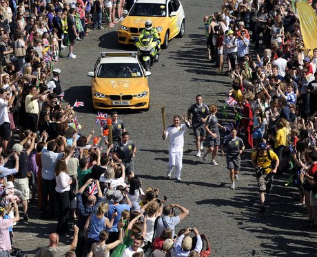 Olympic Flame through Bath