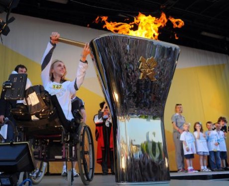 olympic torch