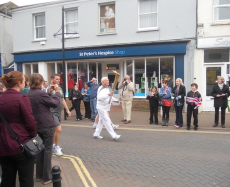 Olympic Torch in Nailsea