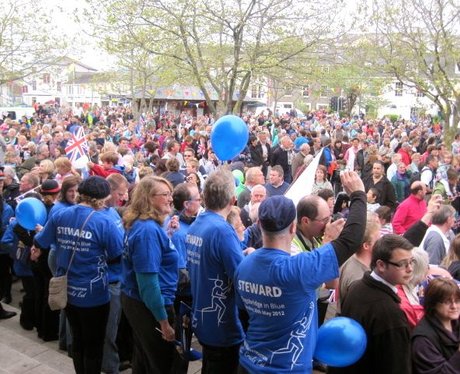 6000 came to see the torch