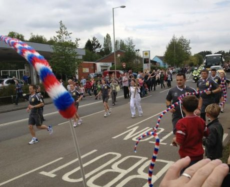 Huge crowds in Totnes
