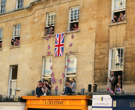 Spectators in Bath