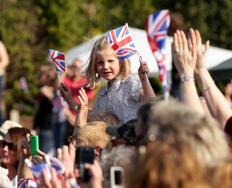Spectators in Longwell Green