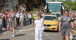 olympic torch cirencester