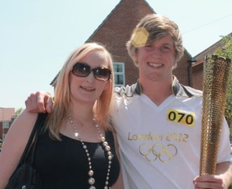 olympic torch trowbridge