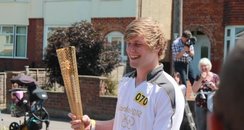 olympic torch trowbridge