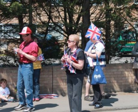 olympic torch trowbridge