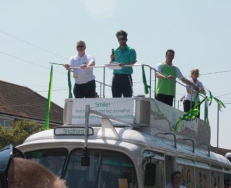 olympic torch trowbridge