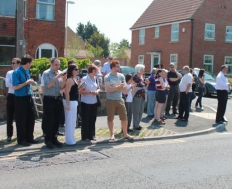 olympic torch trowbridge