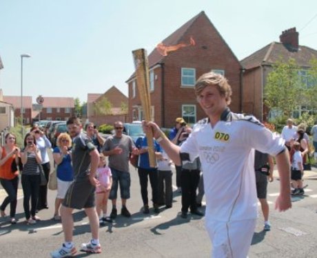 olympic torch trowbridge