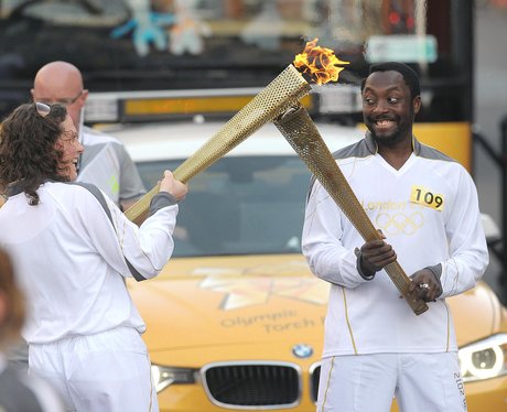 Will I Am passes on the Flame
