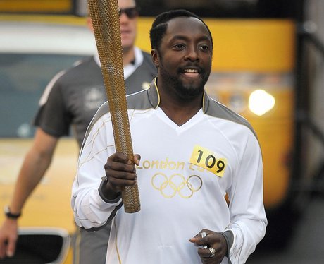 Will.i.am Olympic torch