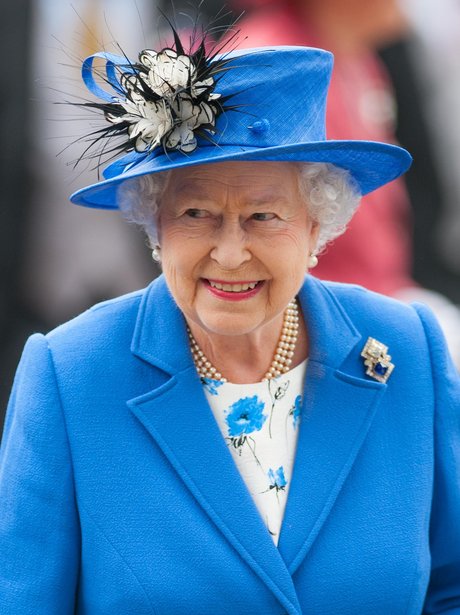 The Queen arrives at the Epsom Derby 