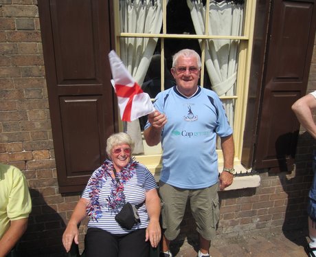 The Olympic Torch Relay Day 12: Shrewsbury to Staf
