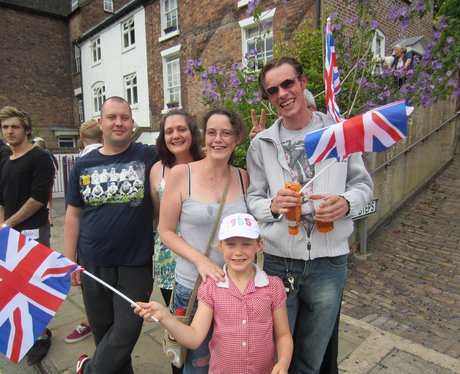 The Olympic Torch Relay Day 12: Shrewsbury to Staf