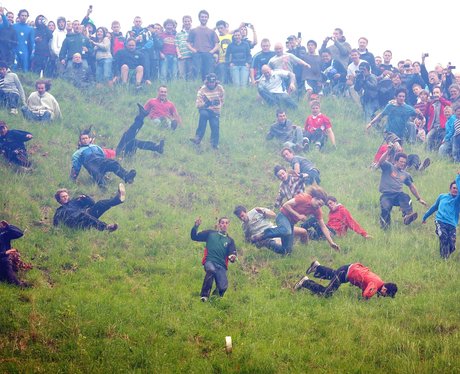Cheese Rolling in Gloucestershire 2012