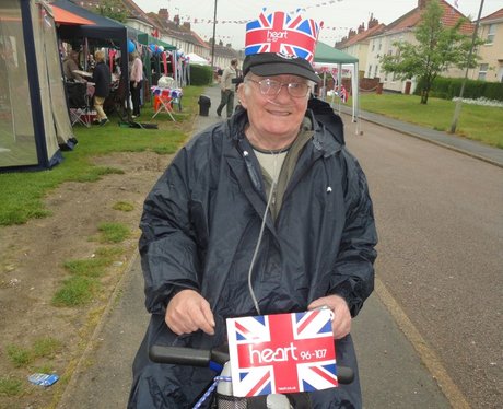 Jubilee party in Burgess Road, Aylesham