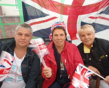 Jubilee party in Burgess Road, Aylesham