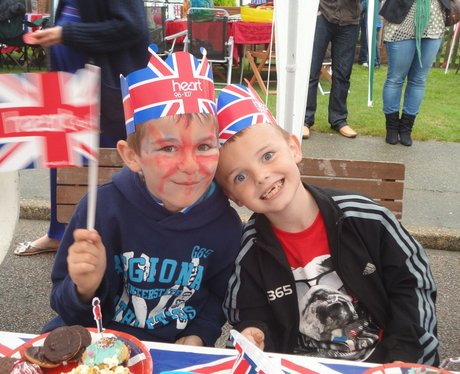 Jubilee party in Burgess Road, Aylesham