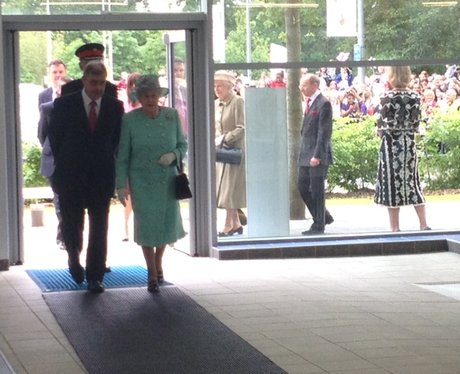 Queen Visiting Corby