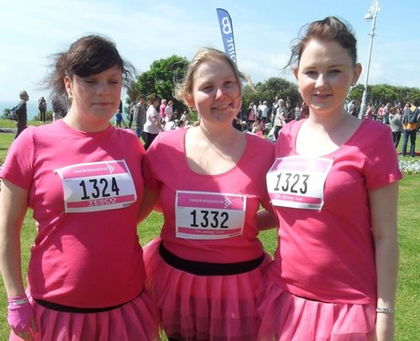Folkestone Race For Life - Getting ready!