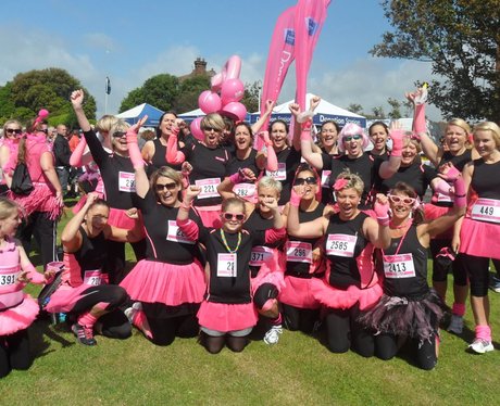 Folkestone Race For Life - Getting ready!