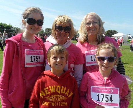 Folkestone Race For Life - Getting ready!
