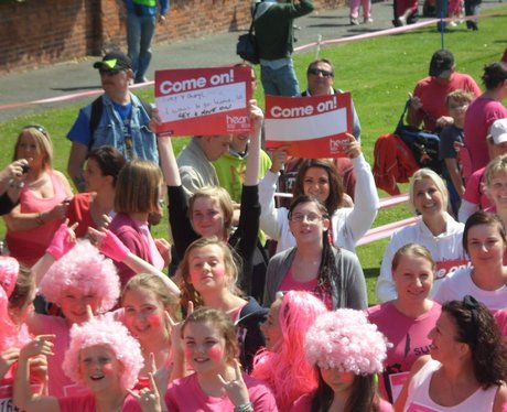 Folkestone Race For Life - Getting ready!