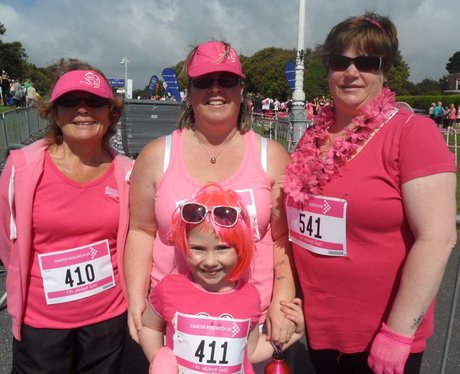 Folkestone Race For Life - Getting ready!