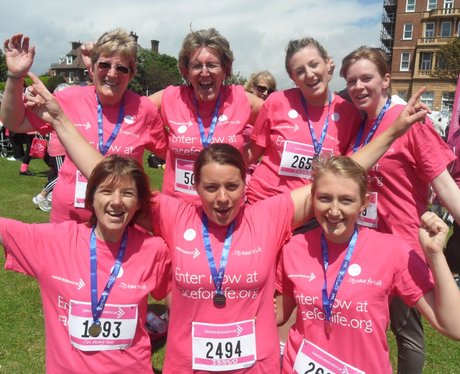 Folkestone Race For Life - The Medals