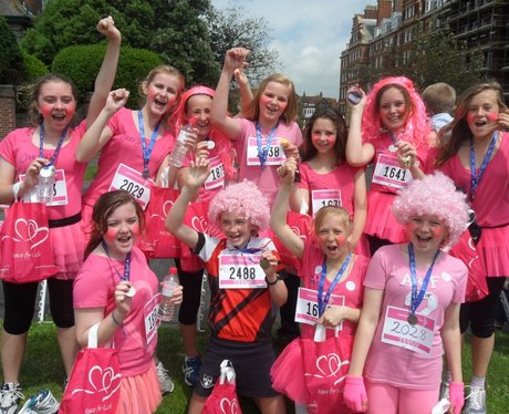 Folkestone Race For Life - The Medals