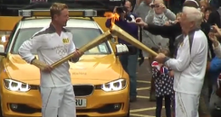 Paul Collingwood Olympic Torch
