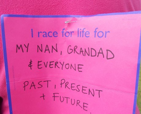 Race For Life: Wrexham Messages