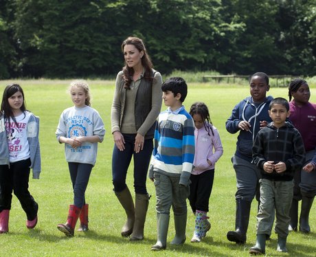 Duchess of Cambridge visits school scheme