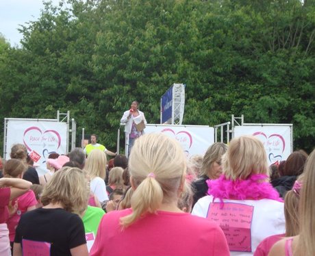 The Pink Ladies at Basingstoke Race for Life