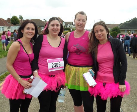 Herne Bay Race For Life - Ladies in Pink!