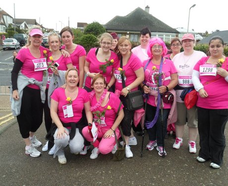 Herne Bay Race For Life - Ladies in Pink!