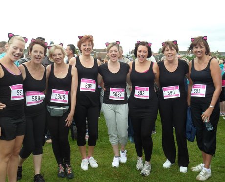 Herne Bay Race For Life - Ladies in Pink!