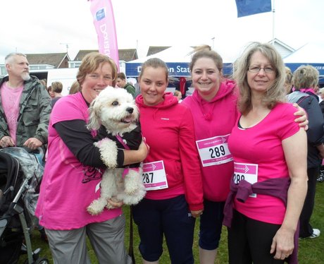 Herne Bay Race For Life - Ladies in Pink!